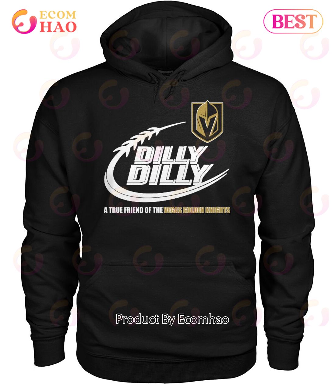 Dilly Dilly A True Friend Of The Vegas Golden Knights T-Shirt