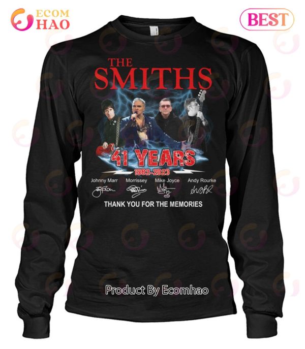 The Smiths 41 Years 1982 – 2023 Thank You For The Memories T-Shirt