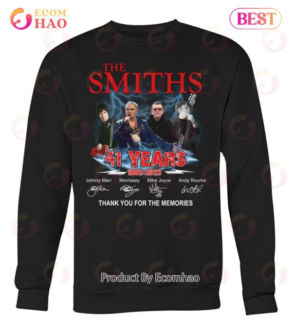 The Smiths 41 Years 1982 – 2023 Thank You For The Memories T-Shirt
