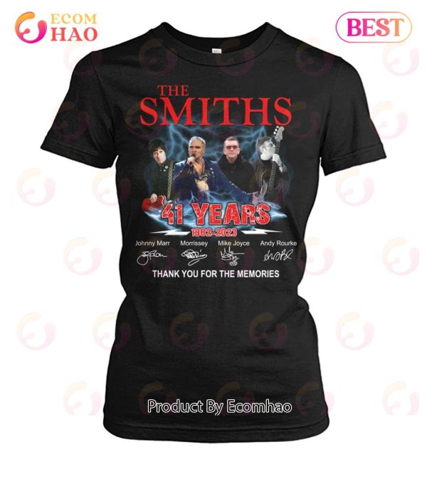 The Smiths 41 Years 1982 – 2023 Thank You For The Memories T-Shirt