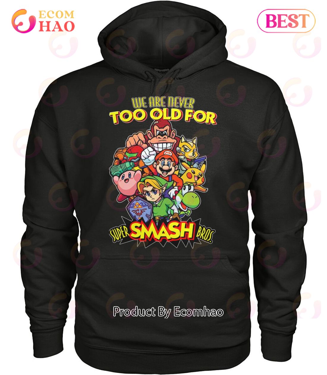 We Are Never Too Old For Super Smash Bros T-Shirt