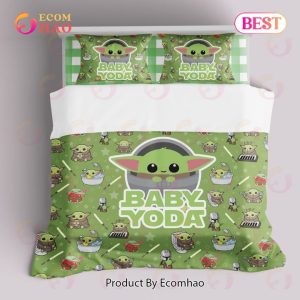 Baby Yoda Cover Bedding Set Baby Yoda Cover Bedding Set