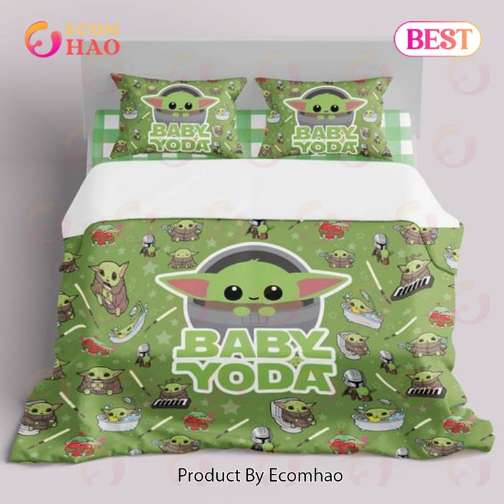 Baby Yoda Cover Bedding Set