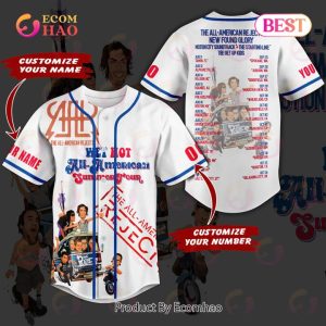 The All American Rejects New Found Glory Motion City Soundtrack The Starting Line The Get Up Kids Custom Jersey