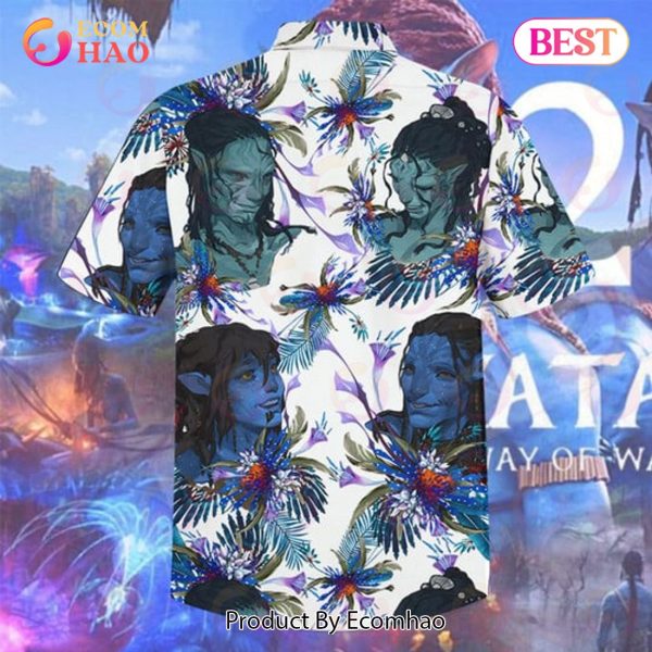 Avatar Button Up Hawaiian Shirt