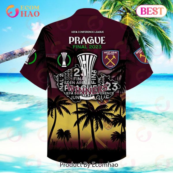 West Ham UEFA Conference League Champions Hawaiian Shirt
