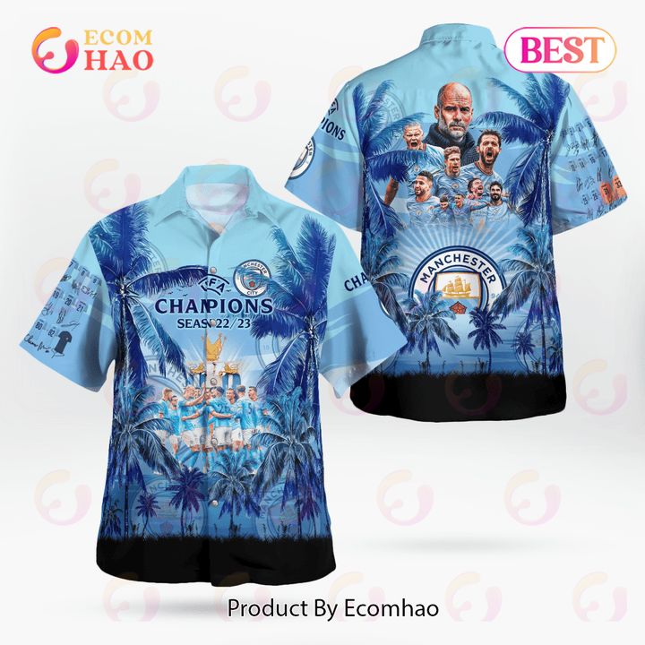 2023 Hot Summer – Manchester City F.C. Champion Hawaiian Shirt