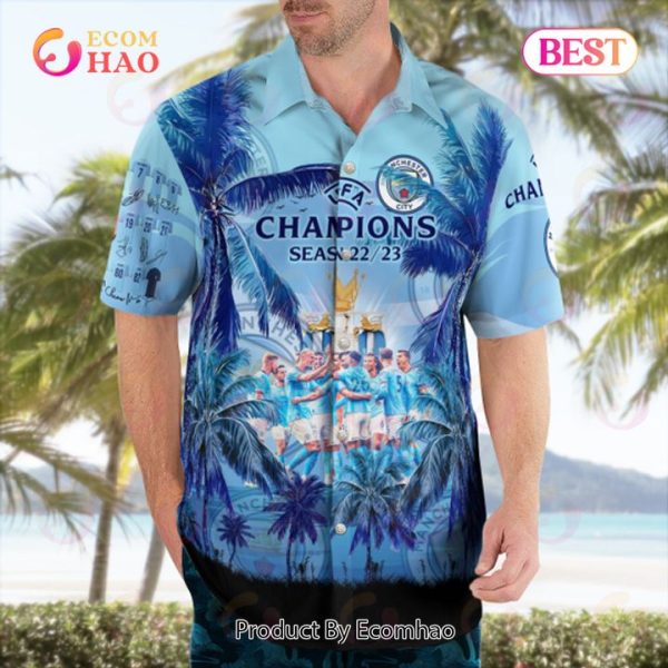 2023 Hot Summer – Manchester City F.C. Champion Hawaiian Shirt