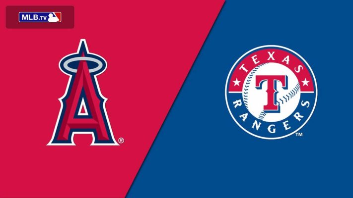 MLB Texas Rangers Vs Los Angeles Angels Scores & Predictions