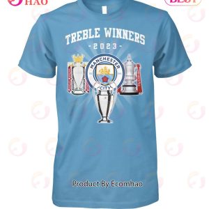 Manchester City Treble Winners 2023 T-Shirt