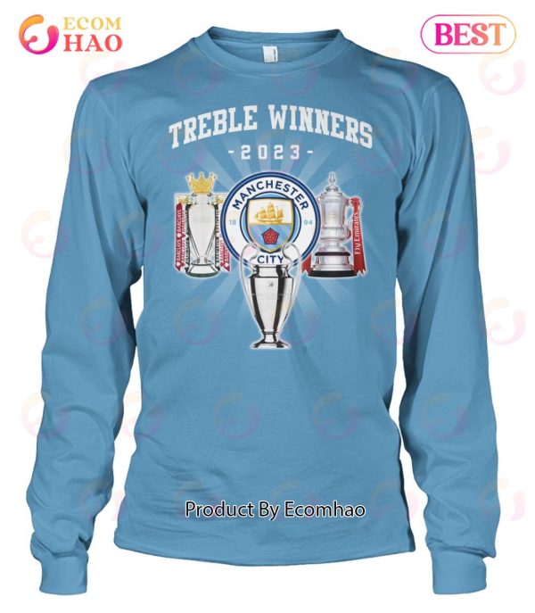 Manchester City Treble Winners 2023 T-Shirt