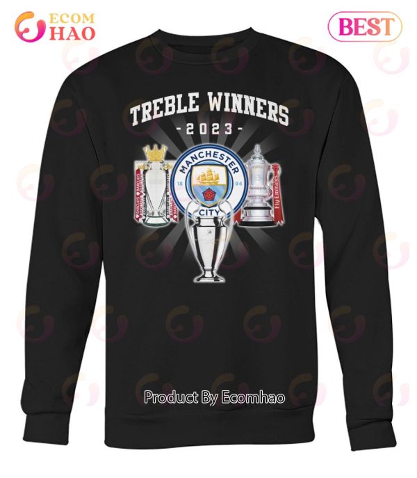 Manchester City Treble Winners 2023 T-Shirt