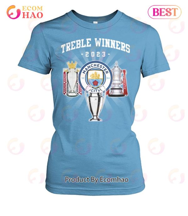 Manchester City Treble Winners 2023 T-Shirt