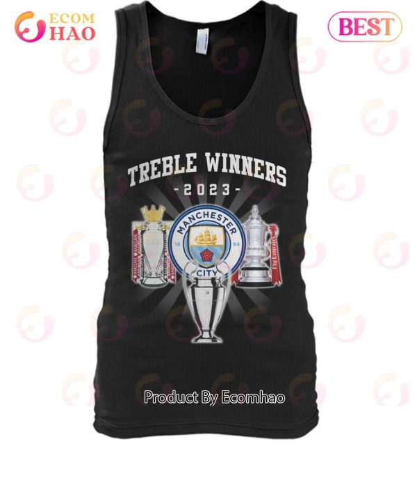 Manchester City Treble Winners 2023 T-Shirt