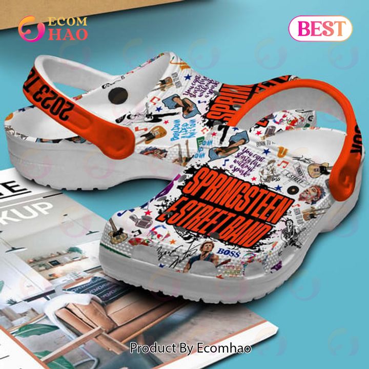 PREMIUM 2023 Tour Springsteen E Street Band Clogs, Crocs - Ecomhao Store