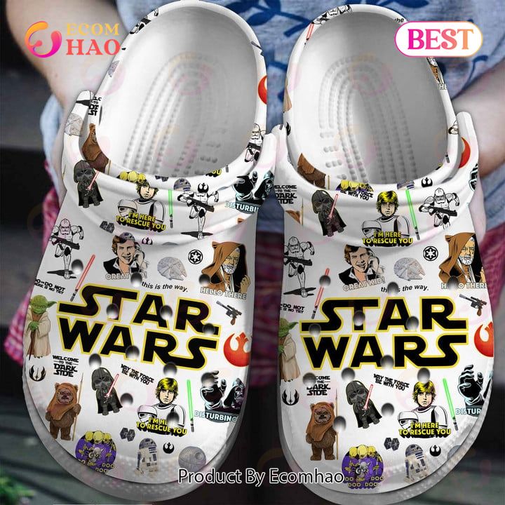 PREMIUM Star Wars I’m Here To Rescue You Clogs, Crocs