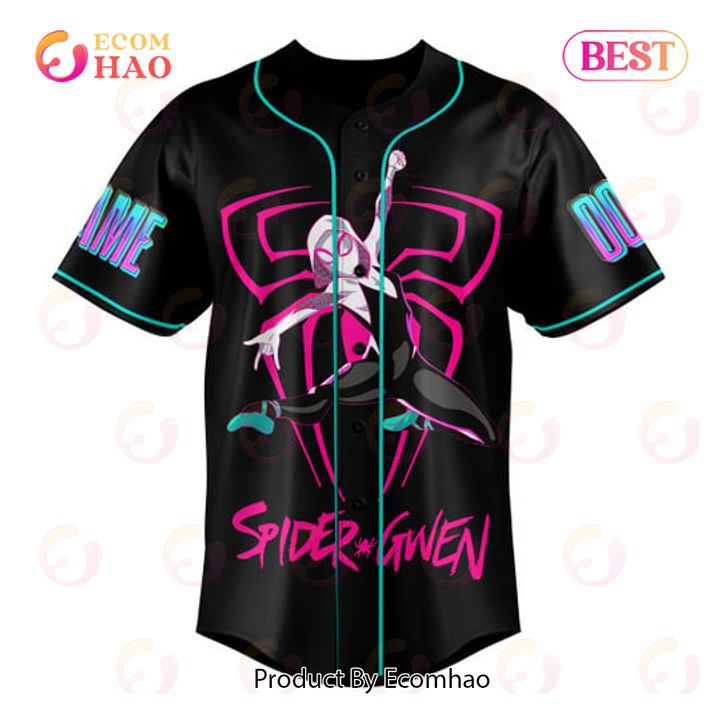 PREMIUM Spider Gwen Spider Man Across The Spider Verse Jersey Shirt