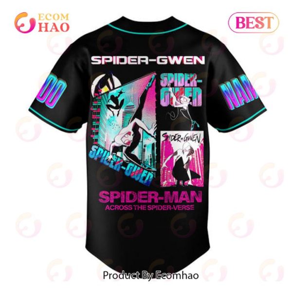 PREMIUM Spider Gwen Spider Man Across The Spider Verse Jersey Shirt