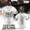 Vegas Golden Knights Stanley Cup Champions 2023 Gold Baseball Jersey