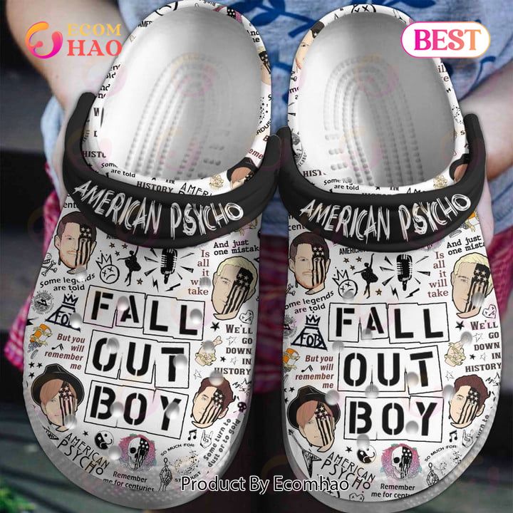 PREMIUM American Psycho Fall Out Boy Clogs, Crocs