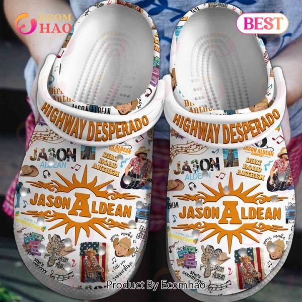 PREMIUM Highway Desperado Jason Aldean Clogs, Crocs