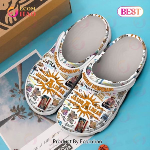 PREMIUM Highway Desperado Jason Aldean Clogs, Crocs