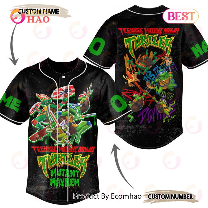 PREMIUM Teenage Mutant Ninja Turtles Mutant Mayhem Custom Jersey Shirt