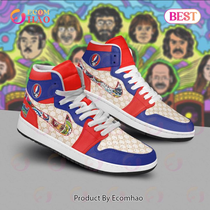 PREMIUM Grateful Dead Air Jordan 1, Hightop