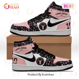 PREMIUM Welcome To Inter Miami Lionel Messi 10 Sneaker, Air Jordan 1, Hightop