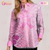 NHL Dallas Stars Special Pink Fight Breast Cancer Woman Casual Shirt