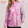 NHL St. Louis Blues Special Pink Fight Breast Cancer Woman Casual Shirt