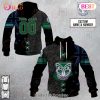 Personalized NRL Newcastle Knights Flag Hoodie All Over Print