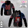 Personalized NRL North Queensland Cowboys Flag Hoodie All Over Print