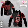 Personalized NRL Sydney Roosters Flag Hoodie All Over Print