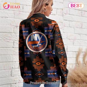NHL New York Islanders Special Native Design Woman Casual Shirt
