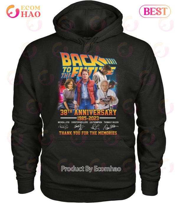 Back To The Future 38th Anniversary 1985 – 2023 Thank You For The Memories T-Shirt
