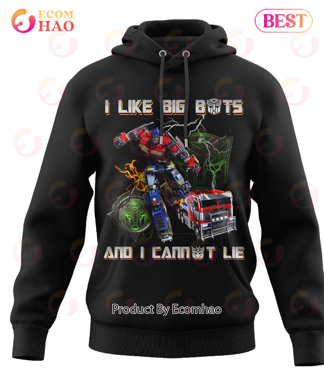 I Like Big Bots And I Cannot Lie Transformers T-Shirt