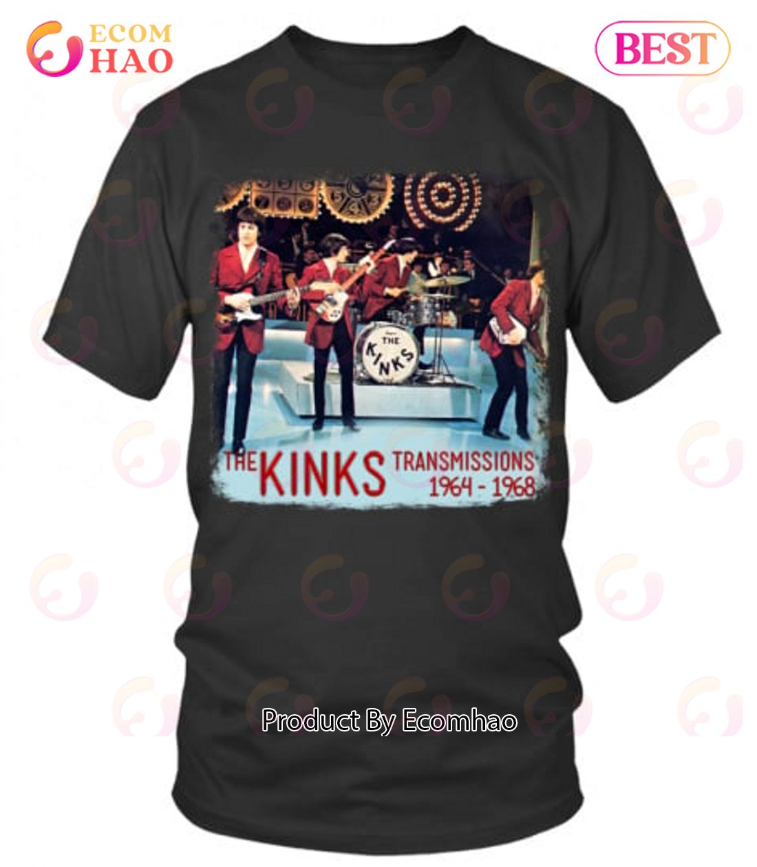 The Kinks Transmissions 1964 – 1968 Unisex T-Shirt