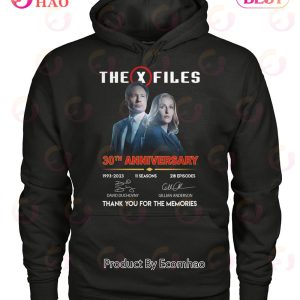 The X Files 30th Anniversary 1993 – 2023 Thank You For The Memories T-Shirt