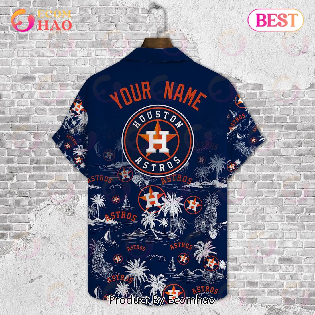 HOT !! Personalized Houston Astros Baseball Jersey Custom Name Shirt Size  S-4XL