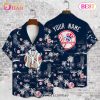 New York Mets Baseball Pattern Vintage Hawaiian Shirt