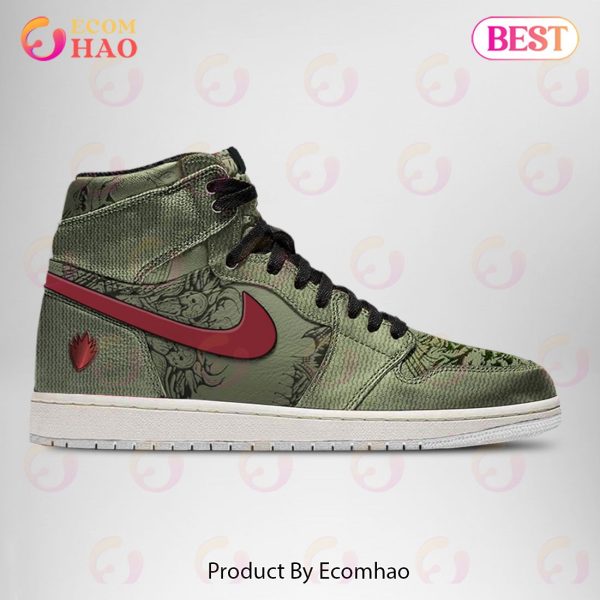 PREMIUM Guardians Of The Galaxy Drax Air Jordan 1, Hightop