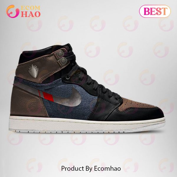 PREMIUM Guardians Of The Galaxy Rocket Air Jordan 1, Hightop