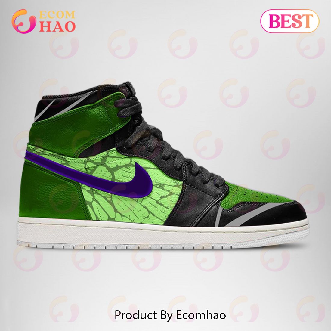 PREMIUM Marvel’s Avengers The Hulk Air Jordan 1, Hightop