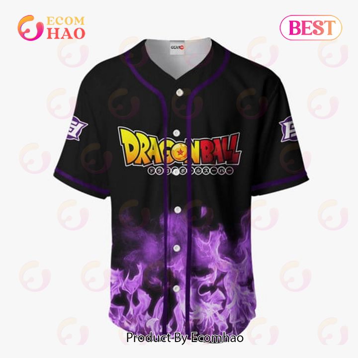 Frieza Baseball Jersey Shirts Custom Dragon Ball Anime