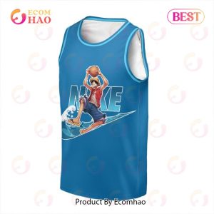 One Piece Monkey D. Luffy Anime Nike Wave Basketball Jersey