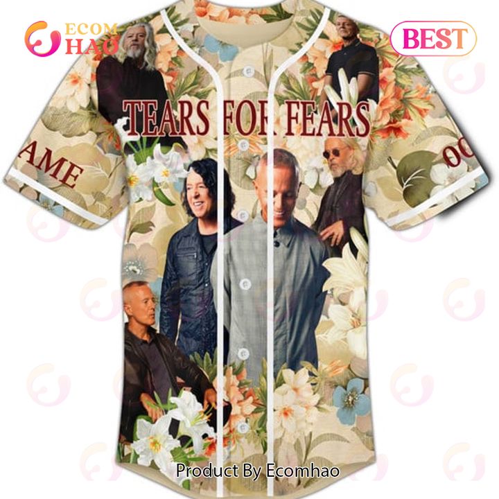 PREMIUM Tears For Fears The Tipping Point Tour Part II Custom Jersey