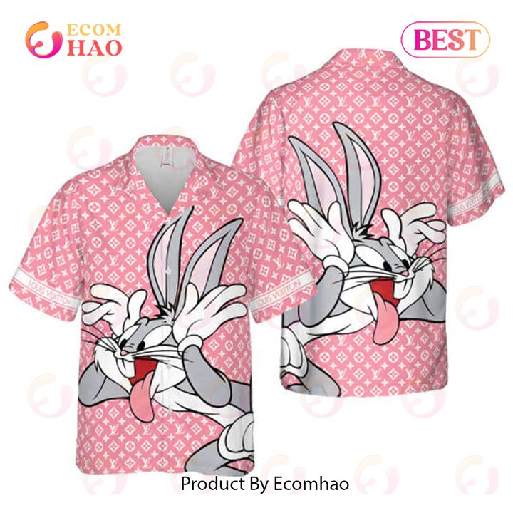 Louis Vuitton Bugs Bunny 3D Shirt - LIMITED EDITION