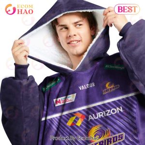 Personalized Netball Queensland Firebirds Oodie, Flanket, Blanket Hoodie, Snuggie