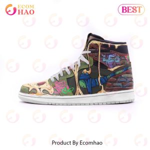 PREMIUM Leo Teenage Mutant Ninja Turtles Air Jordan High 1, Hightop